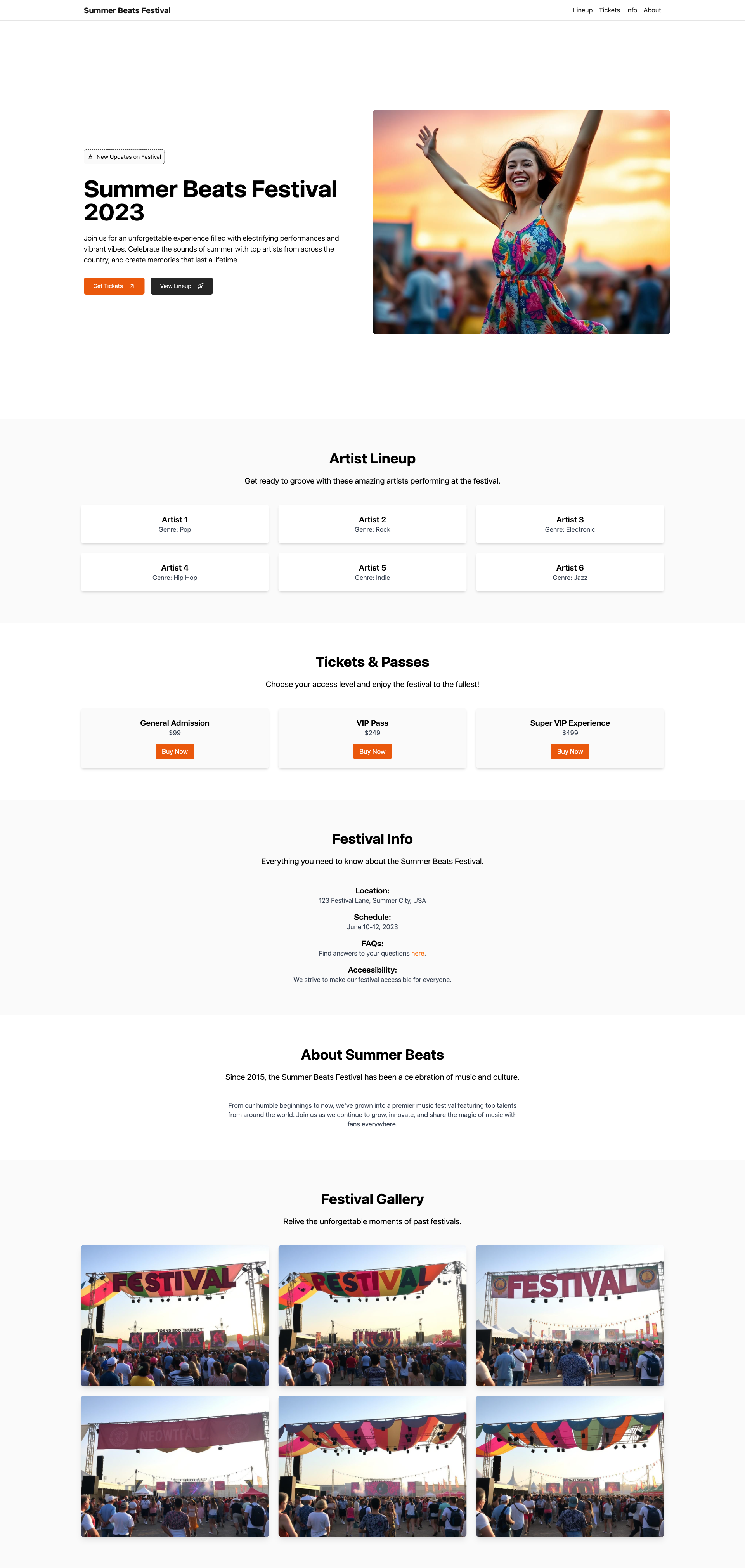 Summer Beats Festival - Feel the Rhythm