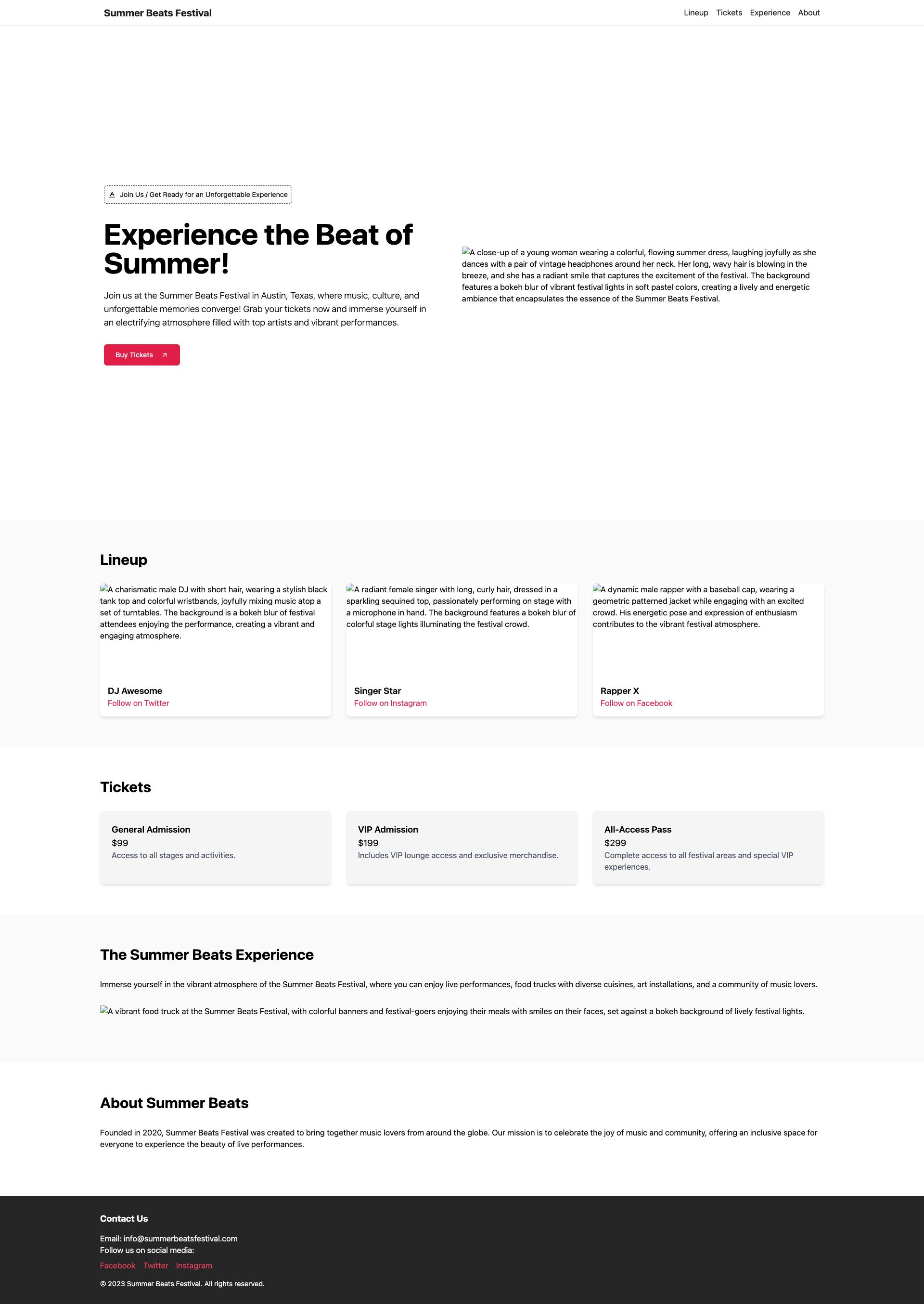 Summer Beats Festival - Feel the Rhythm