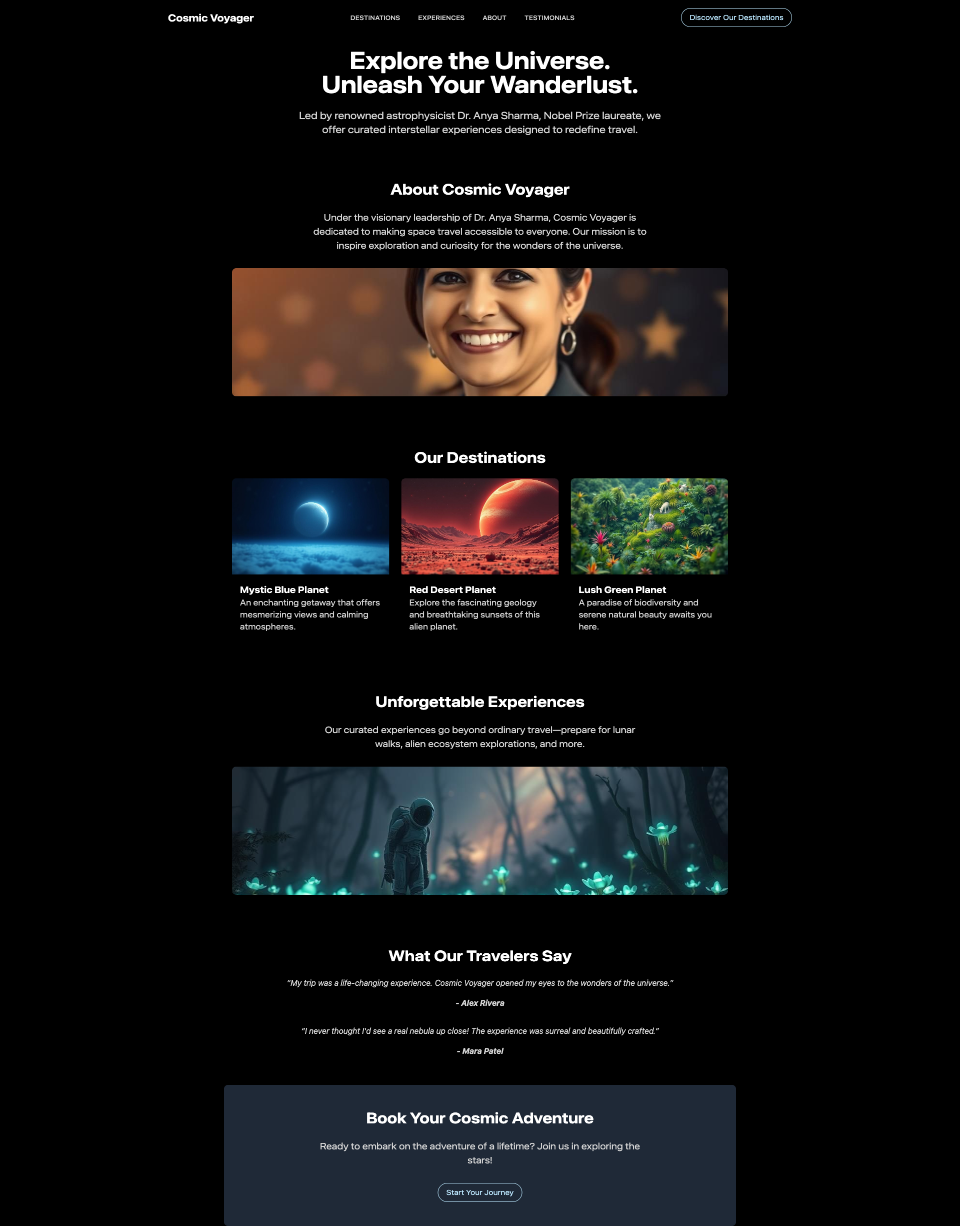 Cosmic Voyager: Intergalactic Travel Reimagined