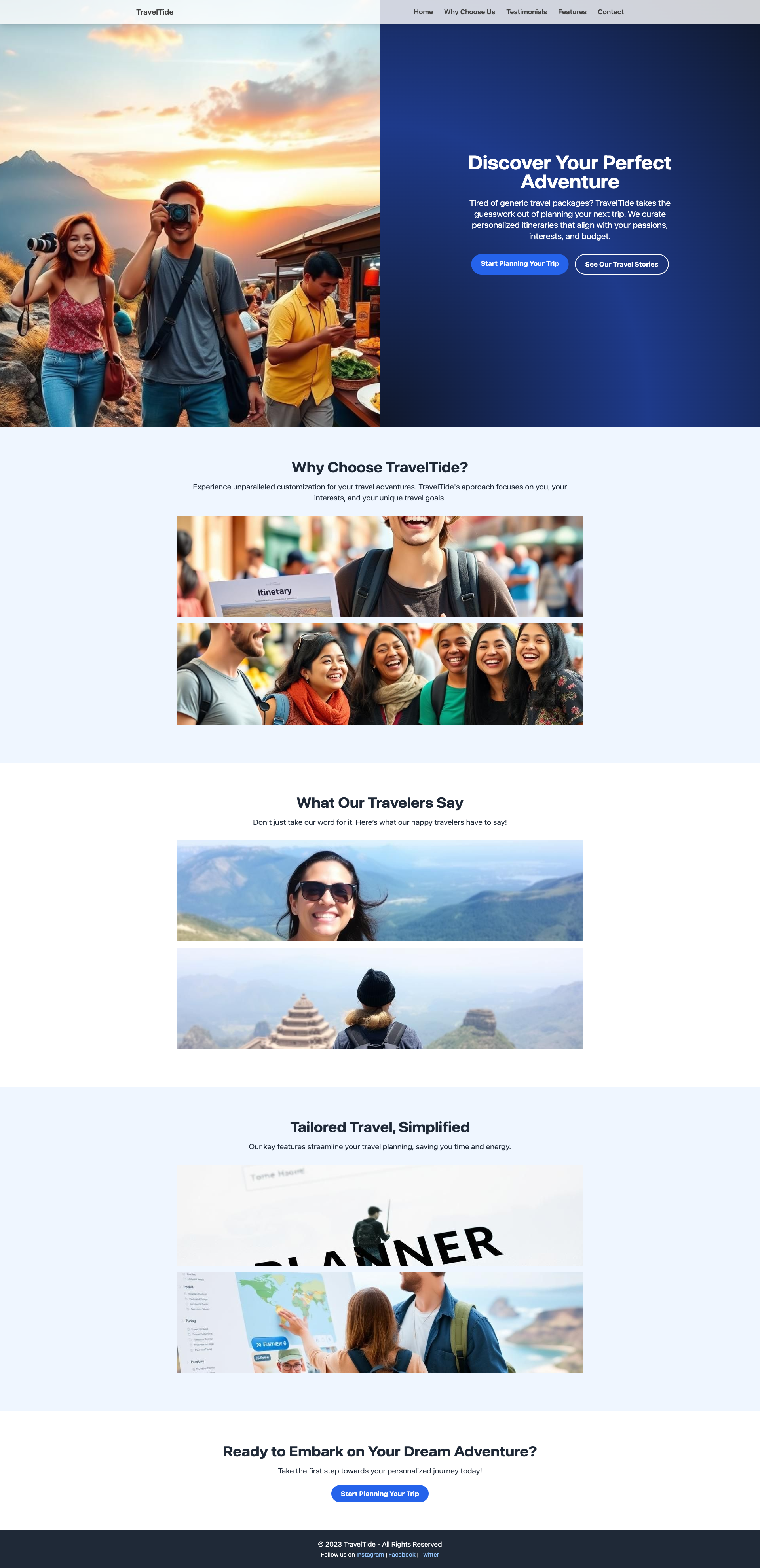TravelTide - Experience Travel Tailored to Your Passions