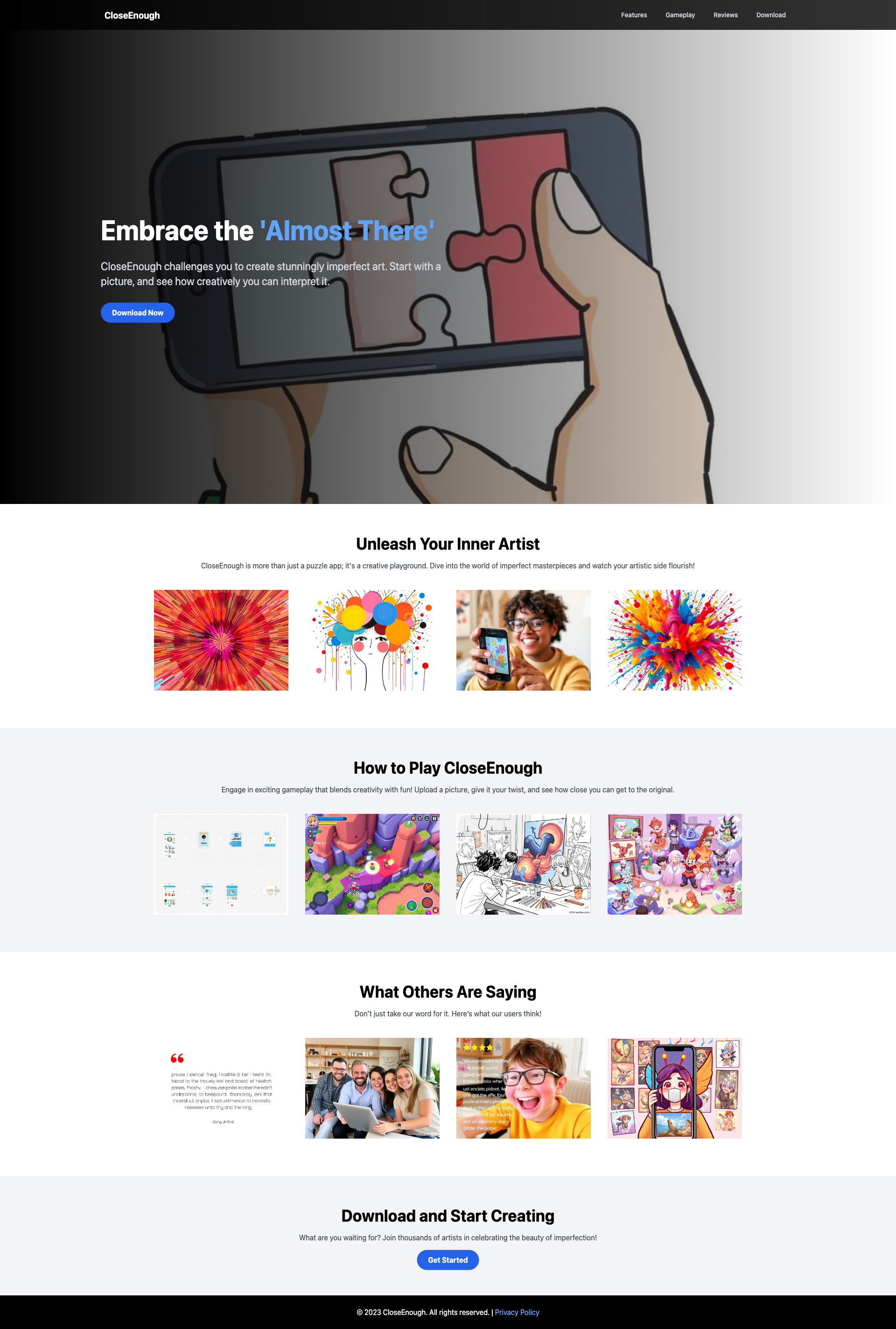 CloseEnough: The Puzzle App Where 'Almost There' Is Enough
