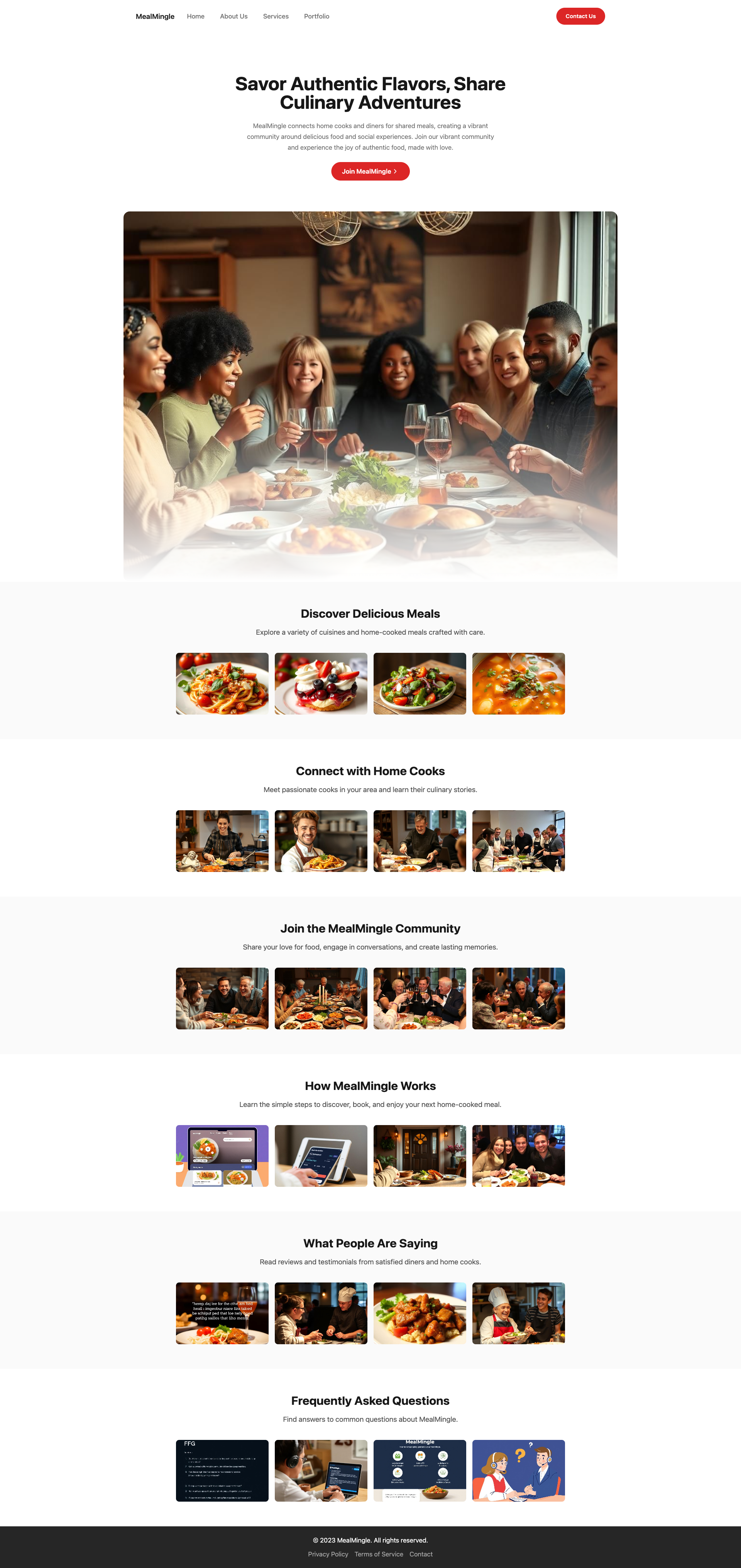 MealMingle - Discover Delicious Home-Cooked Meals & Connect with Foodies