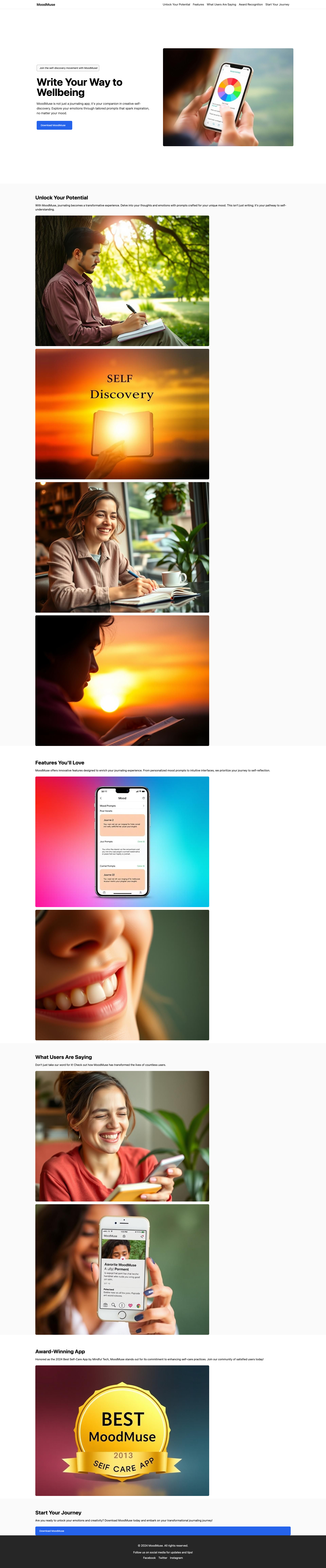 MoodMuse: Journaling App for Self-Discovery