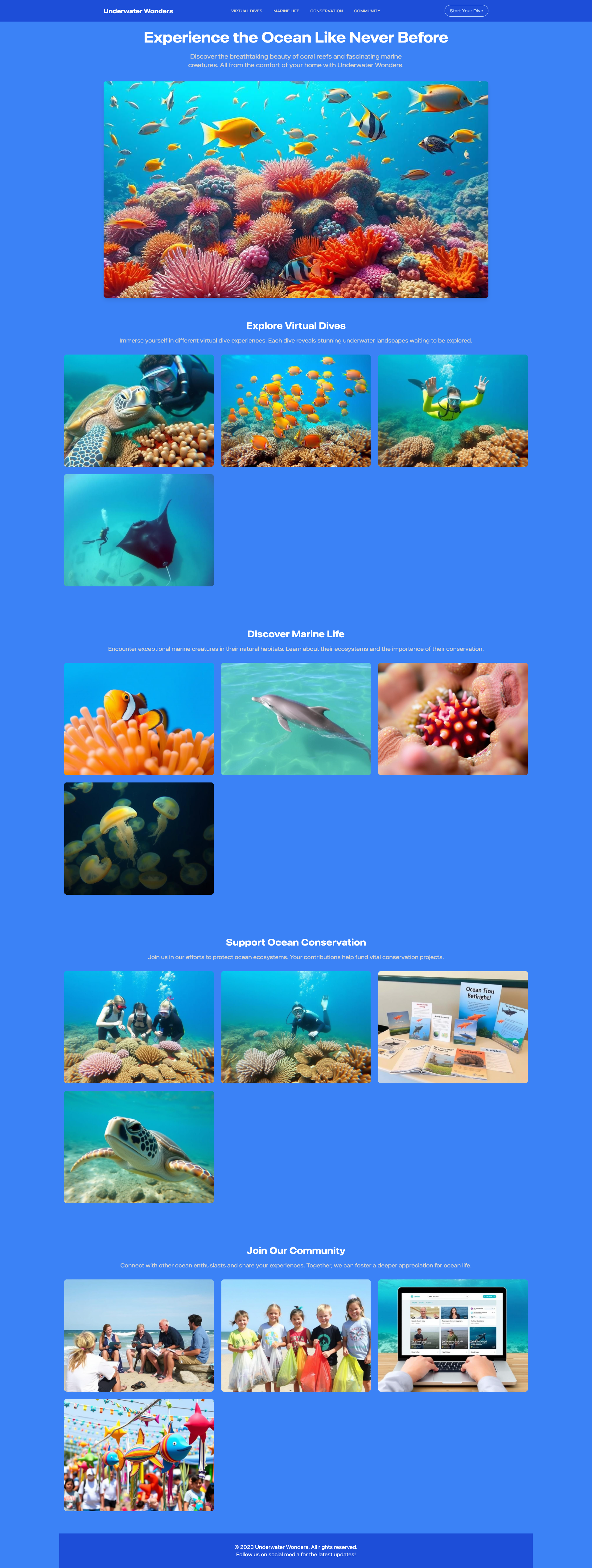 Underwater Wonders - Explore the Magic of the Ocean